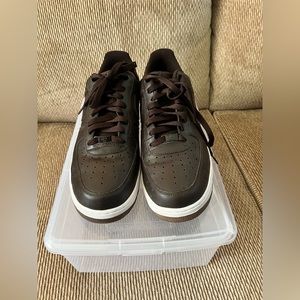 Men’s Dark Brown Air Force 1s